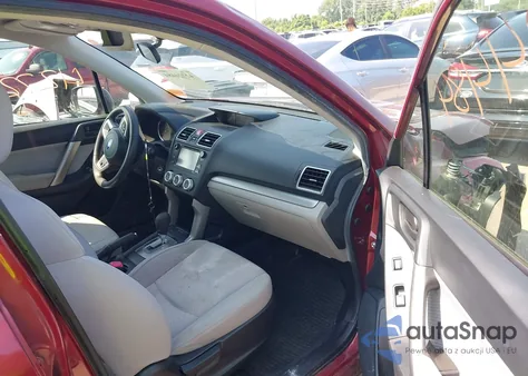 2017 Subaru Forester 2.5I from USA, damaged, VIN JF2SJABC3HH579406